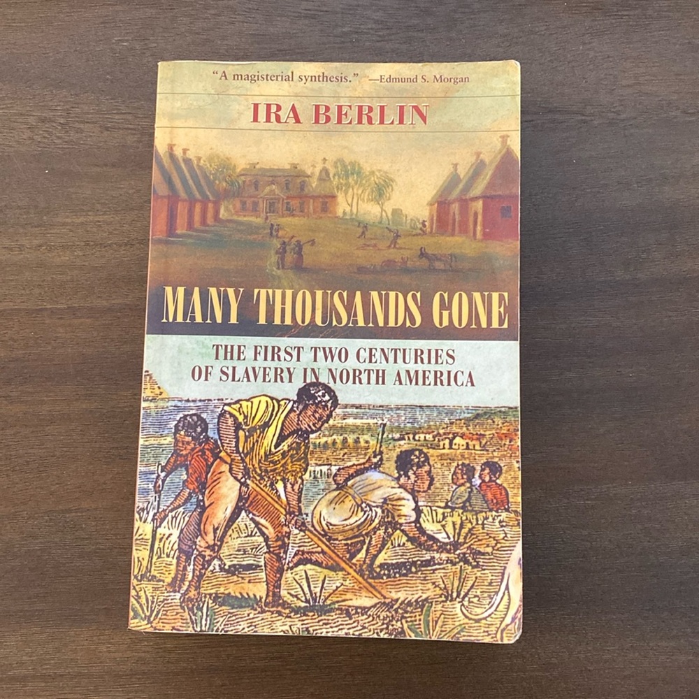 Many Thousands Gone: The First Two Centuries of Slavery in North America, 1998